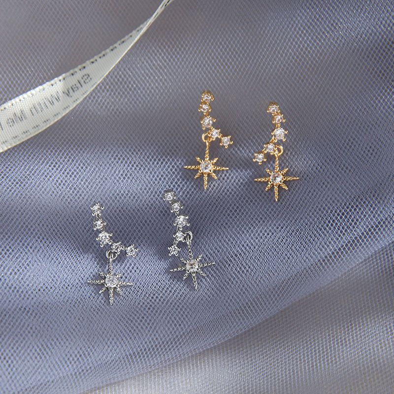 Korean Fashion Diamond Earrings