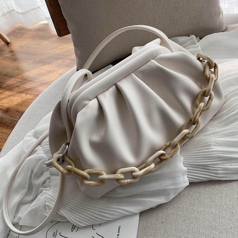 Acrylic Thick Chain Fashion Messenger Bag