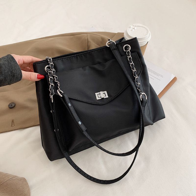 Oxford Cloth Bag 2021 Spring New Cloth Bag Korean Fashion Large Capacity Women's Bag Simple Retro Shoulder Messenger Bag