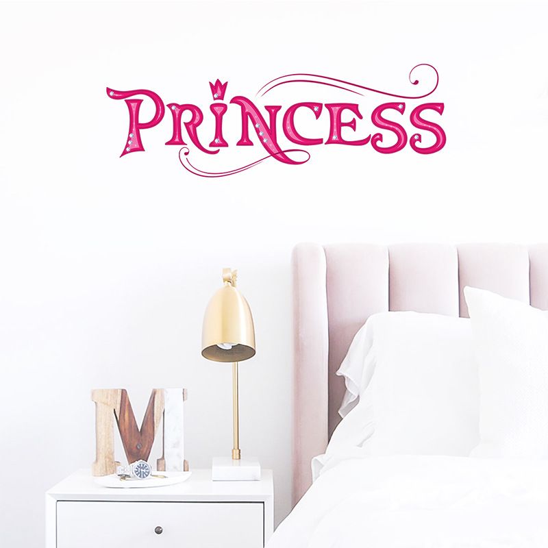 New Fashion Letter Princess Wall Stickers