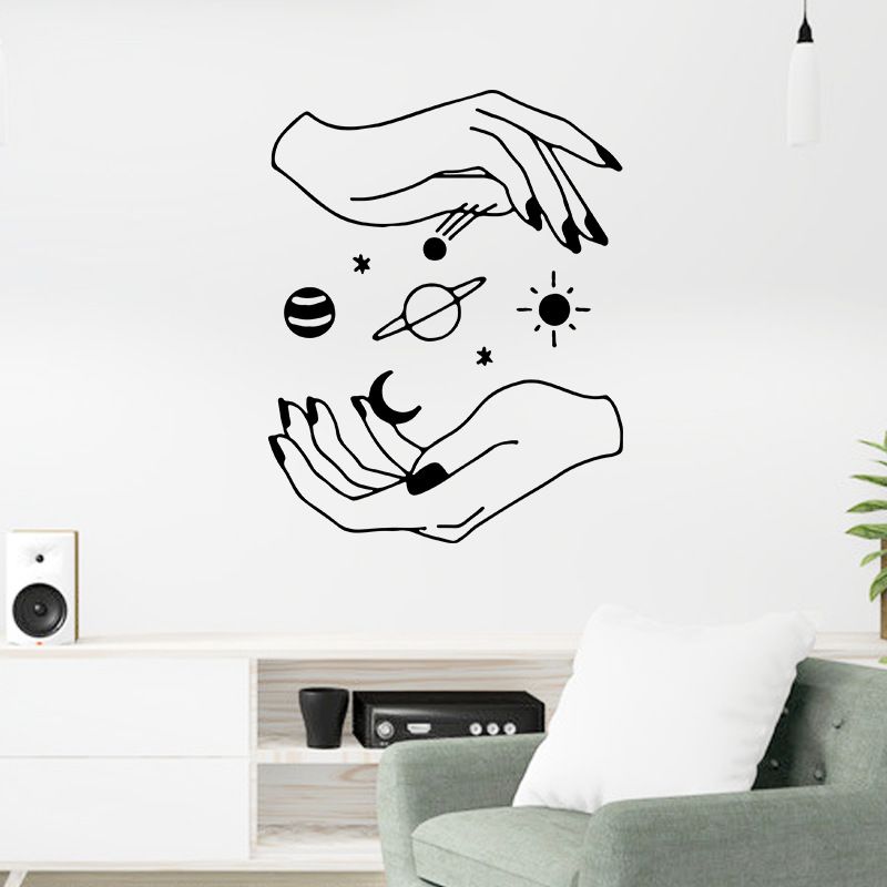 Nuevas Pegatinas De Pared Creativas En Blanco Y Negro