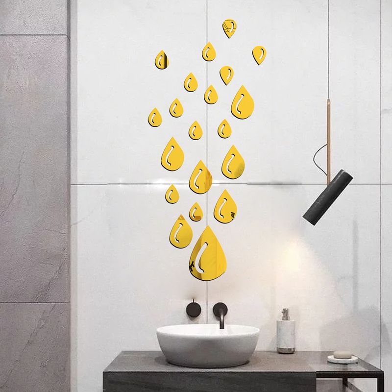 Fashion Raindrop  Acrylic Wall Sticker