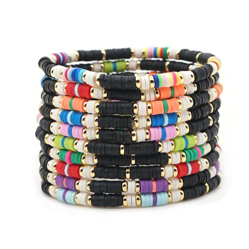 Bohemian Colorful Multi-layered Bracelet