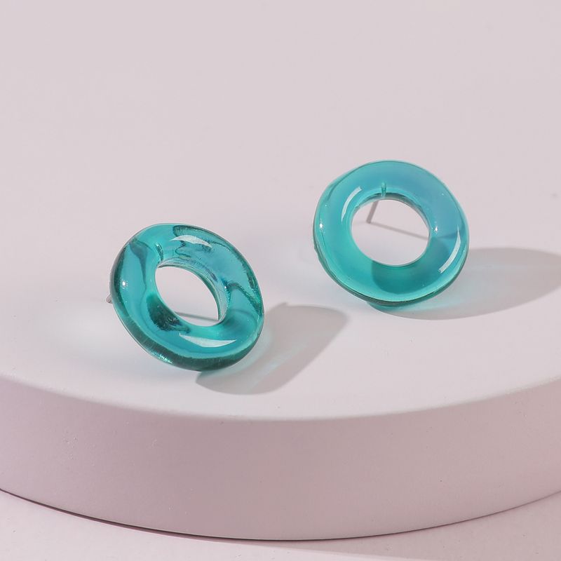 Fashion Transparent Acrylic Resin Earrings