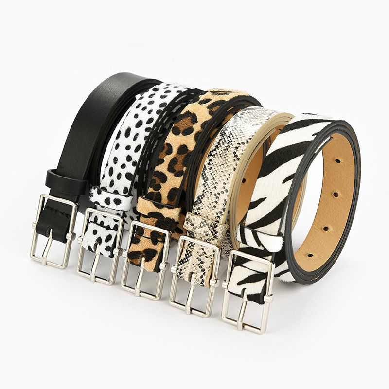 Wholesale Fashion Animal Pattern Buckle Belt