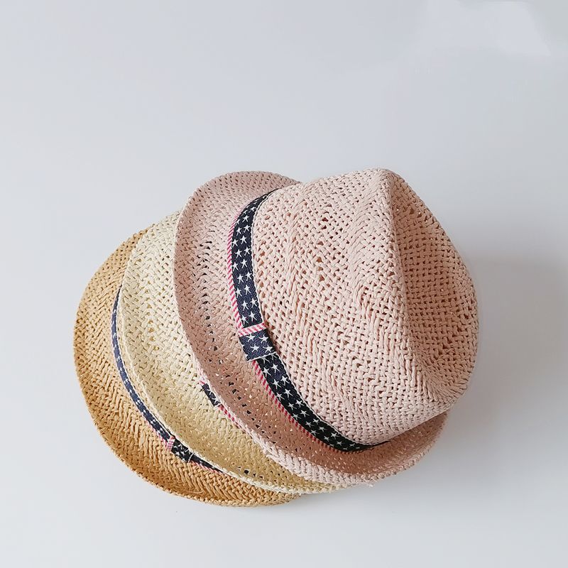 Fashion Children's Sunshade Leisure Straw Hat
