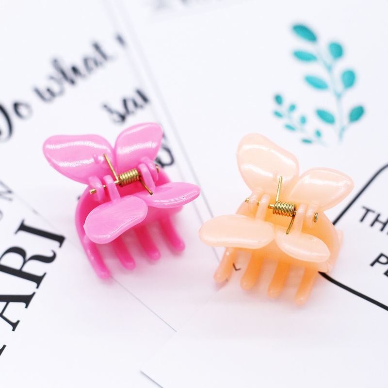 Korean Small Butterfly Plastic Hair Clip