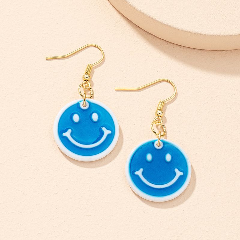 Korean Smiley Earrings Wholesale