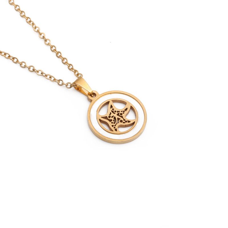 Fashion Starfish Pendant Necklace