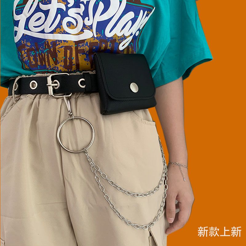Fashion Simple Waist Bag Chain Belt