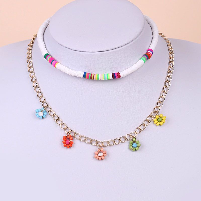 Böhmische Miyuki Perlen Mehrschichtige Halskette Großhandel
