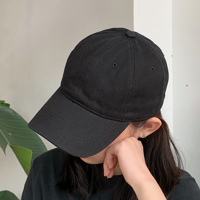 Fashion All-match Solid Color Baseball Cap