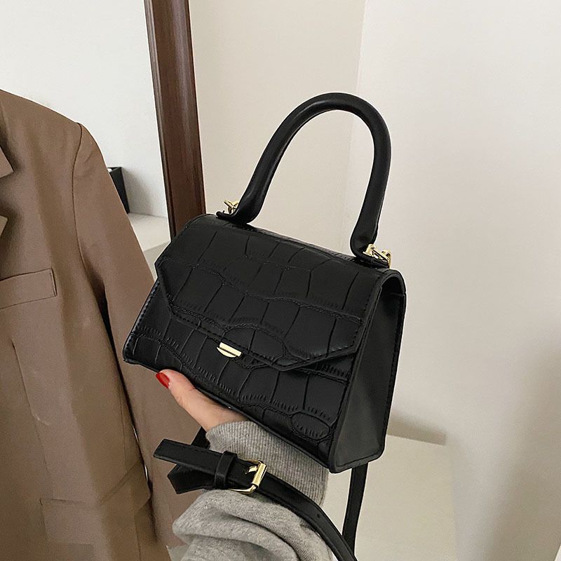 Korean Fashion Stone Pattern Shoulder Messenger Bag
