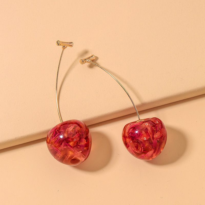 Fashion Cherries Earrings Wholesale
