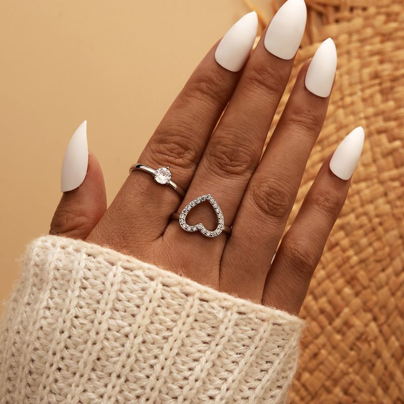 Fashion Diamond Love Ring
