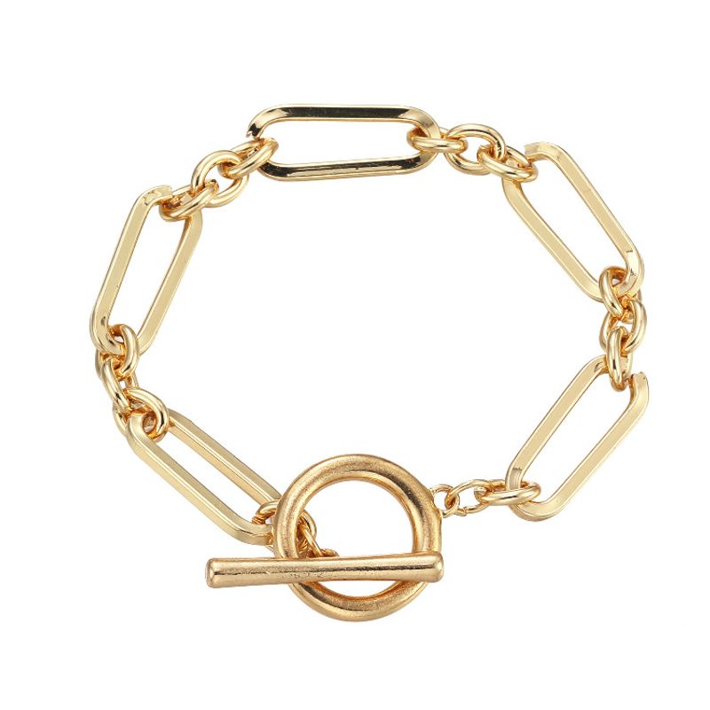 Fashion Geometric Chain Alloy Bracelet Wholesale