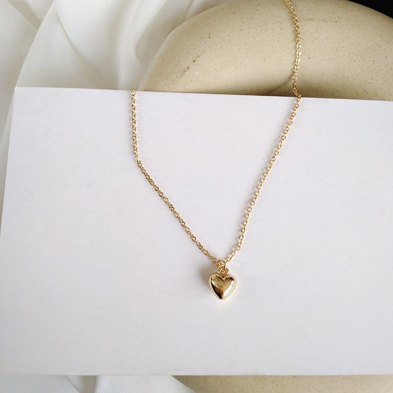 Fashion Small Heart Pendent Necklace