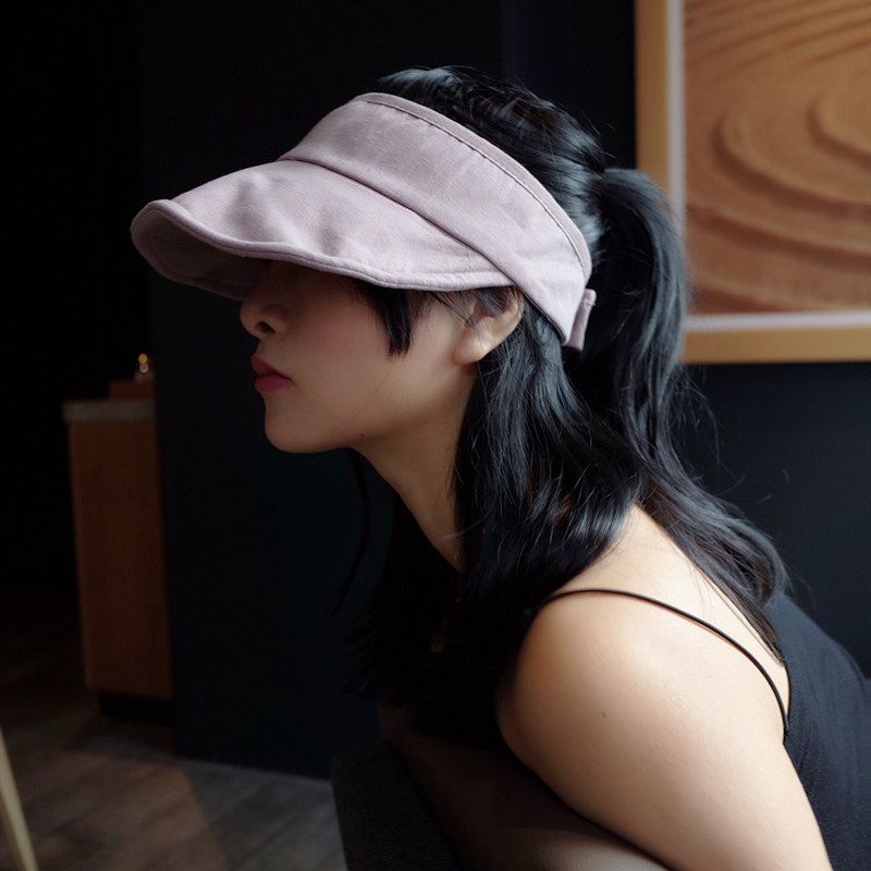 Korean Sunscreen Foldable Empty Top Big Brim Hat