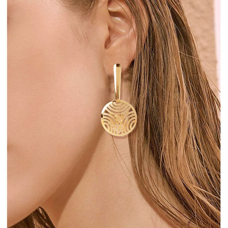Fashion Alloy Geometric Earrings