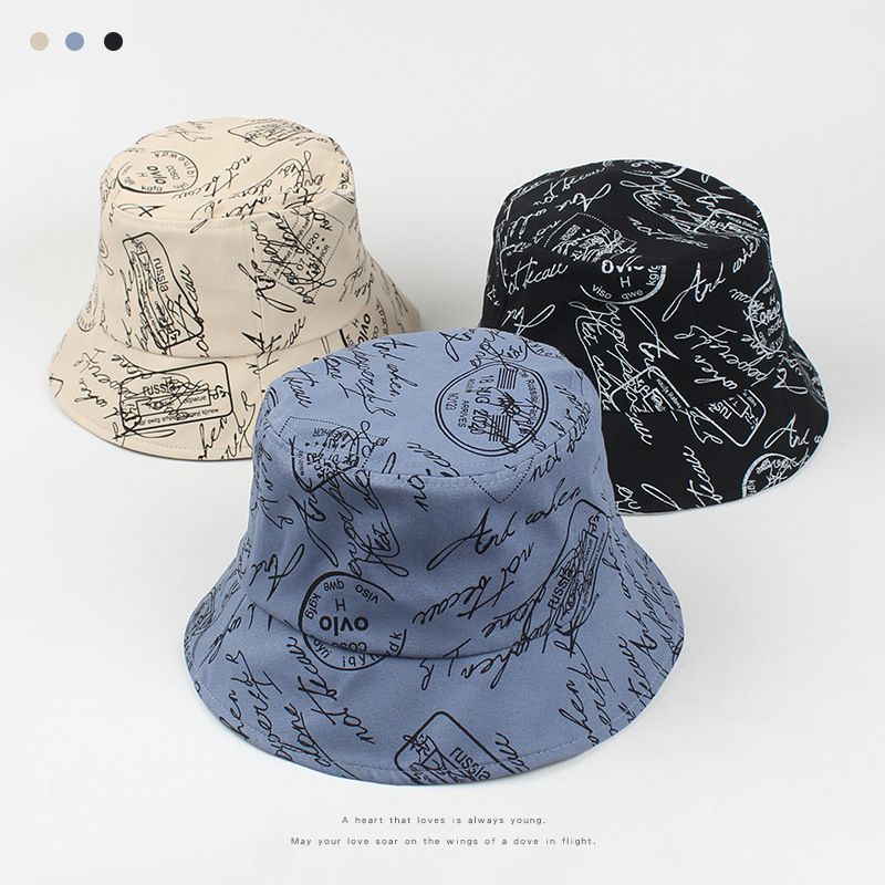 Fashion Printing Sunshade Sunscreen Fisherman Hat