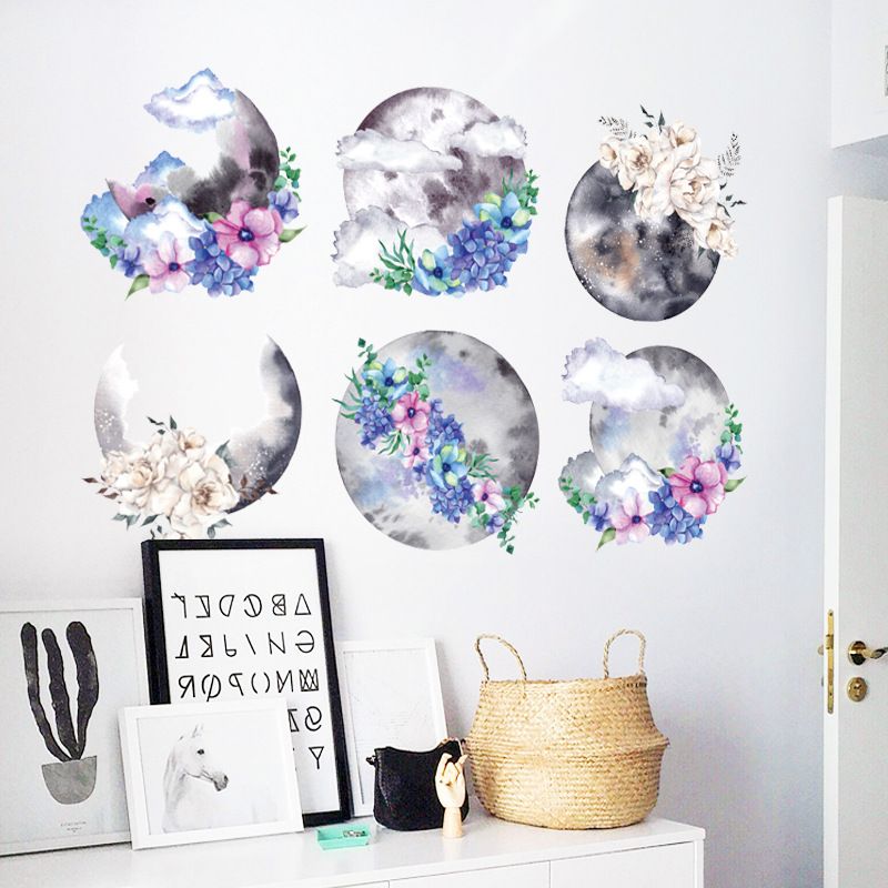 Fashion Chinese Style Ink Painting Wall Stickers Wholesale