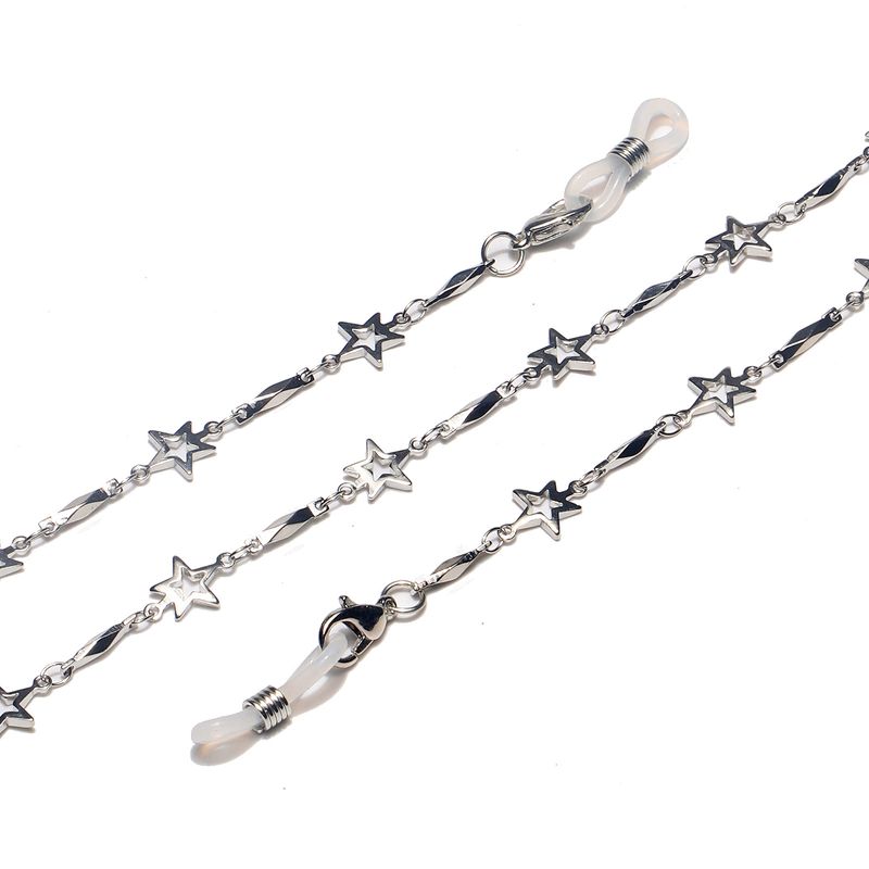 Mode Kupfer Star Glasses Chain