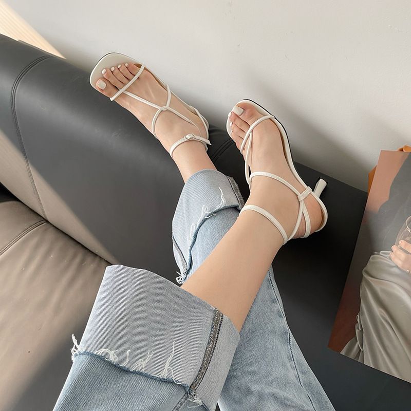Koreanische Sommer Neuen Stil Mode Gürtelschnalle Sandalen