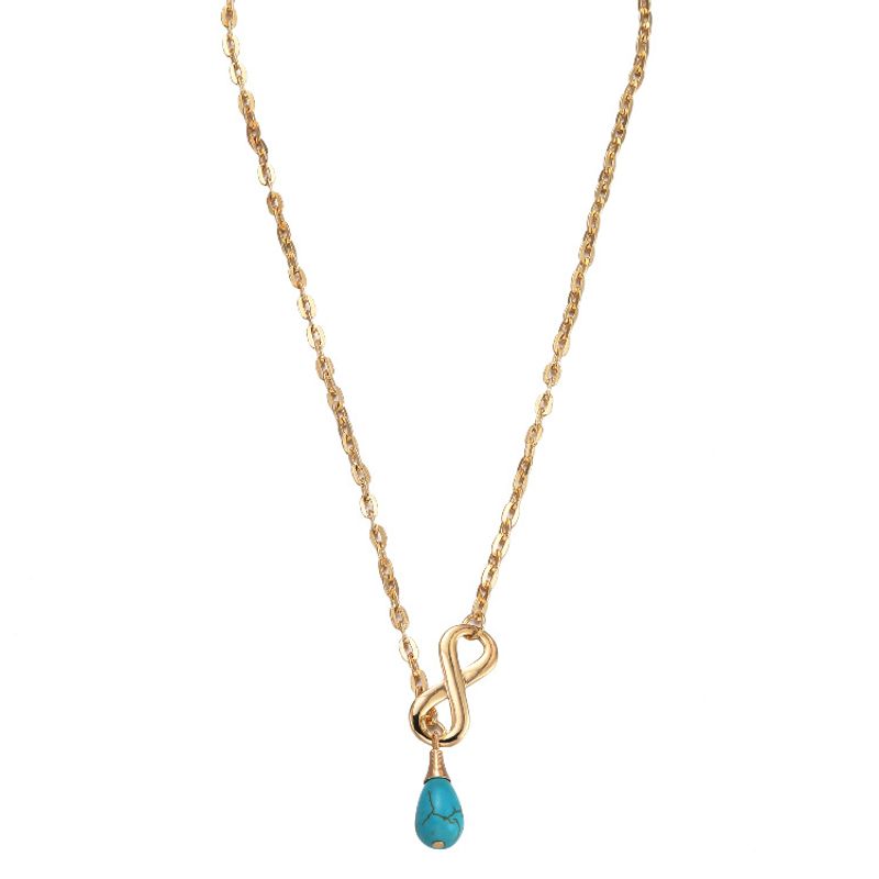 Fashion Turquoise Pendant Necklace