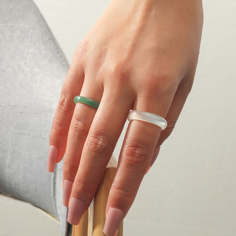 Simple Acrylic 2-piece Ring