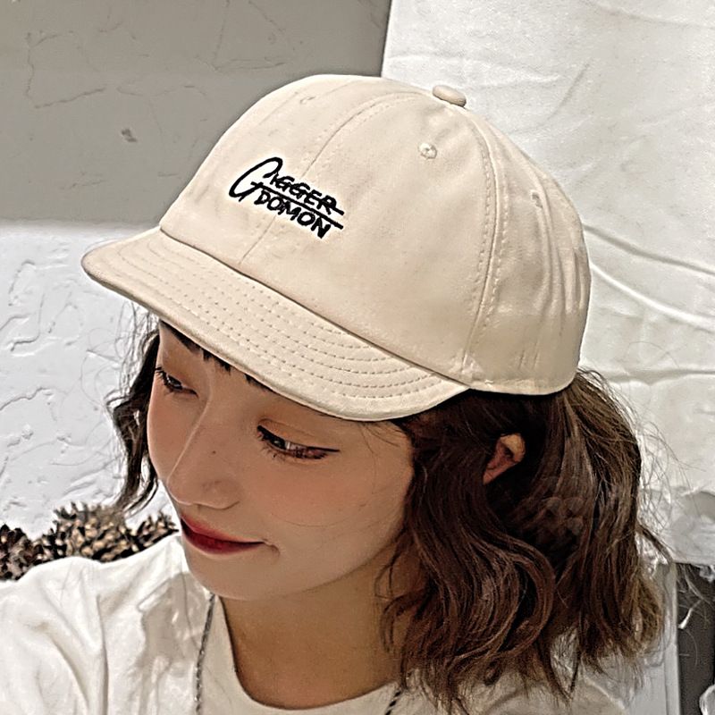 Fashion Simple Style Short Brim Embroidery Cap
