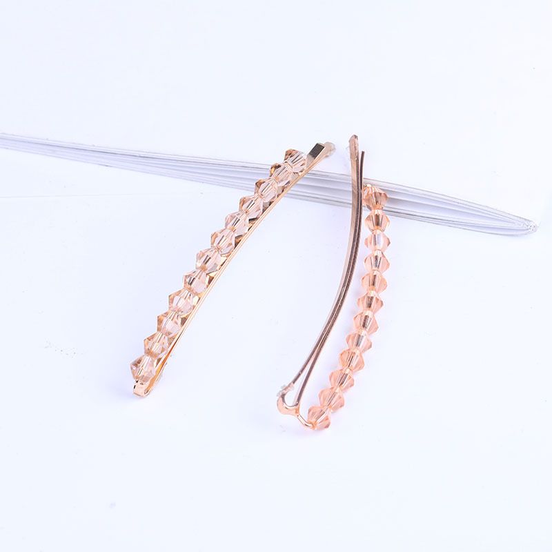 Fashion Handmade Rhinestone Beaded Word Clip Wholesale