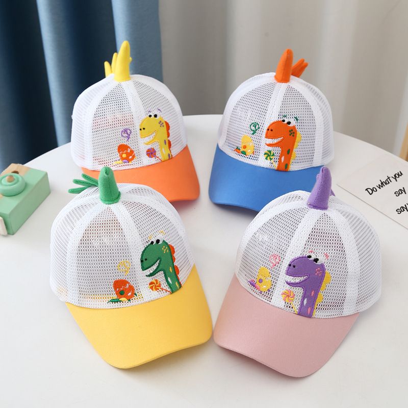 Fashion Funny Dinosaur Children's Net Cap