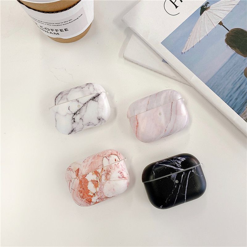 Simple Marble Protection Soft Shell For Airpods Pro3