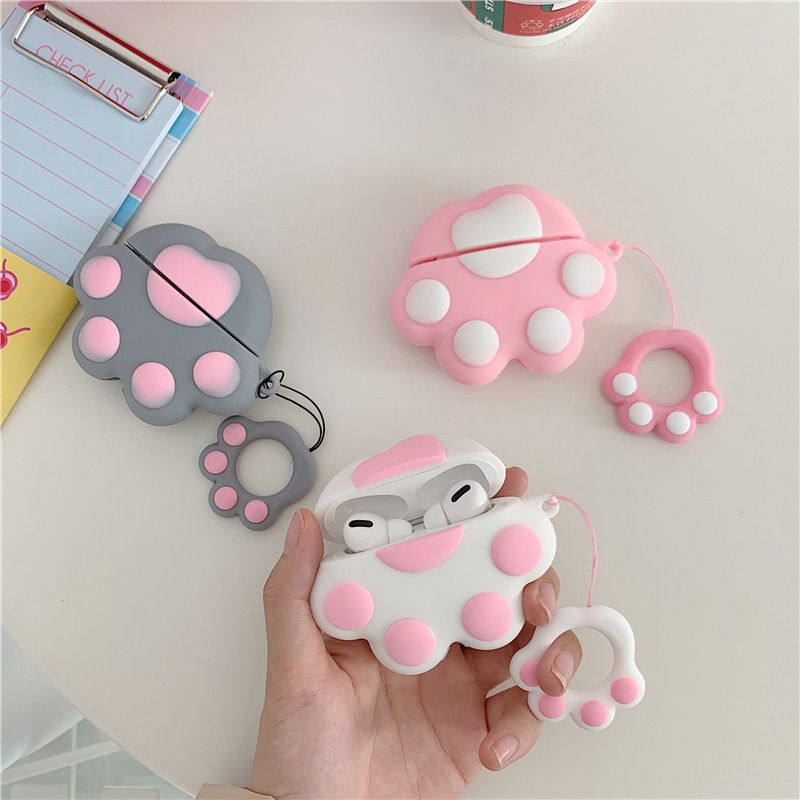 Cute Cat's Claw Protective Sleeve Is Suitable For  Airpodspro 3rd Generation