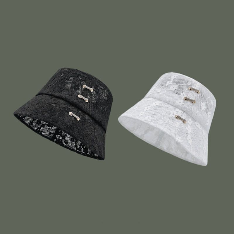 Fashion Thin Breathable Lace Sunscreen Sunshade Fisherman Hat Wholesale