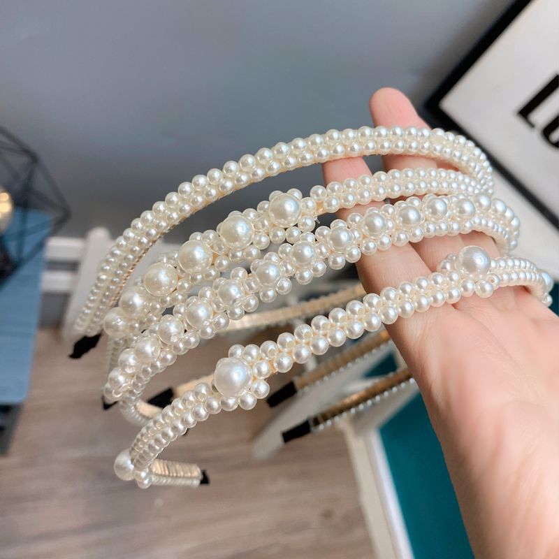 Simple Pearl Headband Wholesale