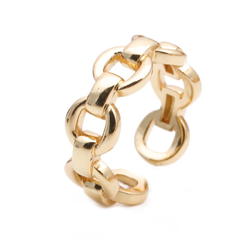 Korean Retro Simple Chain Shape Ring