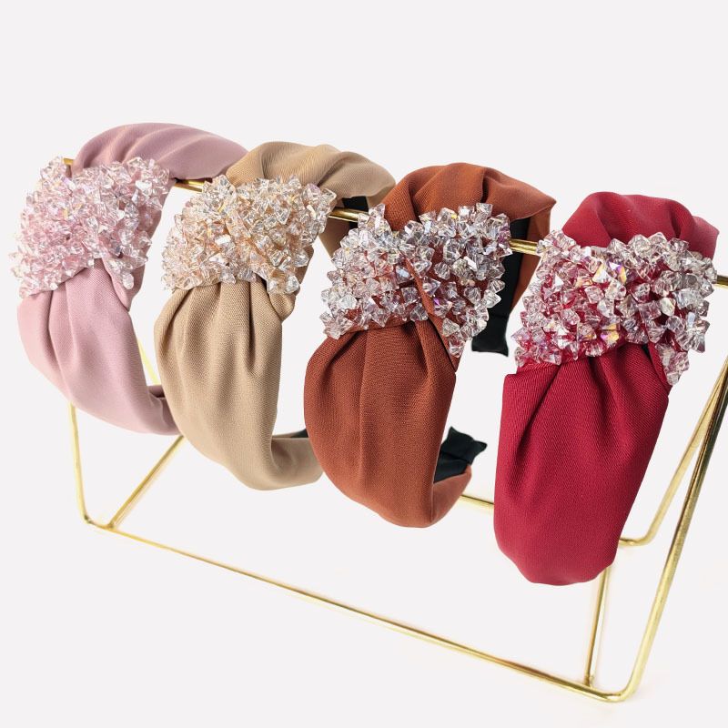 Korea New Fashion Style Fabric Knotted Headband