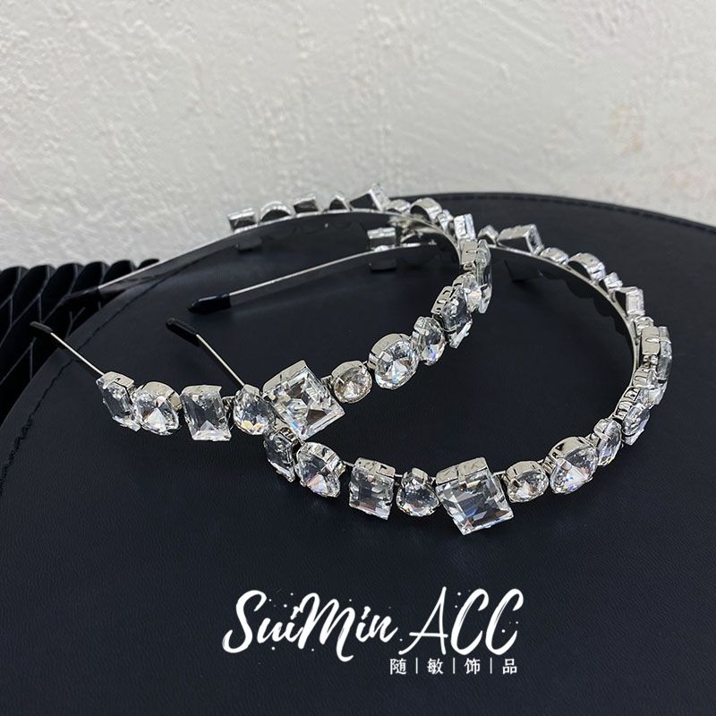 Baroque Full Diamond Alloy Headband Wholesale