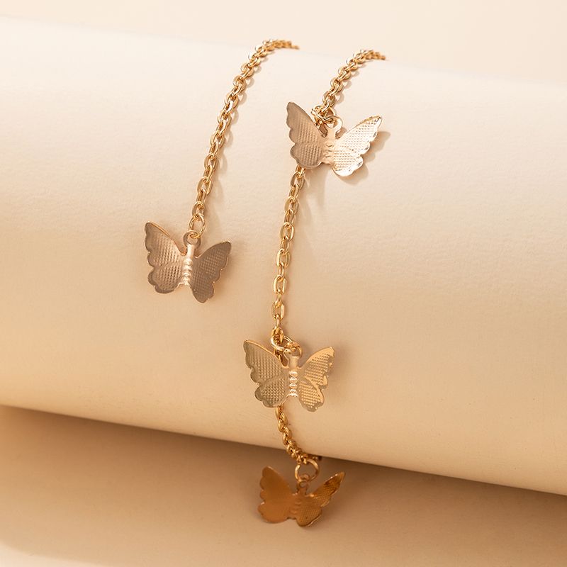 New Bohemian Style Sweet Butterfly Fashion Alloy Bracelet