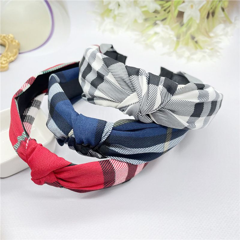 Fashion New Style Cross Knots Large Squares Sweet Hairpins