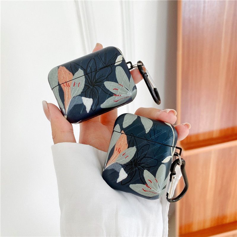 Fashion Maple Leaf Printing Wireless Bluetooth Headset Protective Case