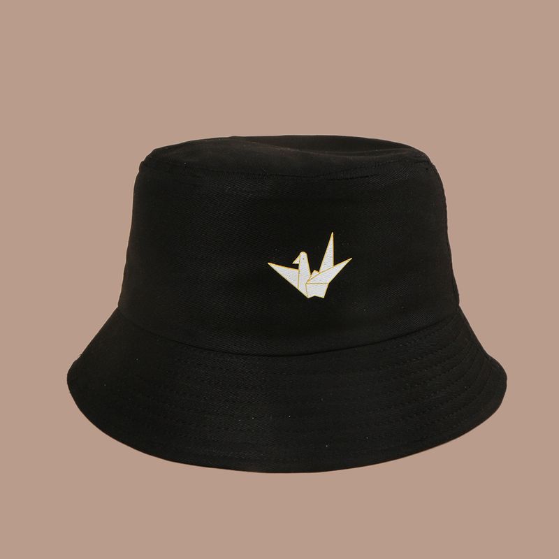 Korean Fashion Peace Dove Wide Brim Sunshade Fisherman Hat