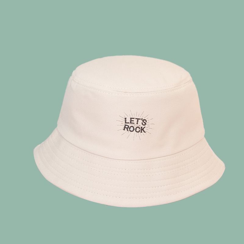 Korean Fashion Leisure Wide-brimmed Bucket Hat Wholesale