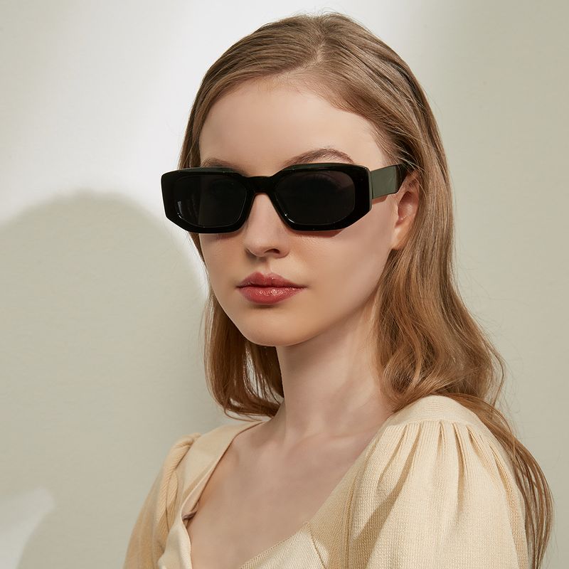Retro Sonnenschutz Polygonal Sonnenbrille Großhandel