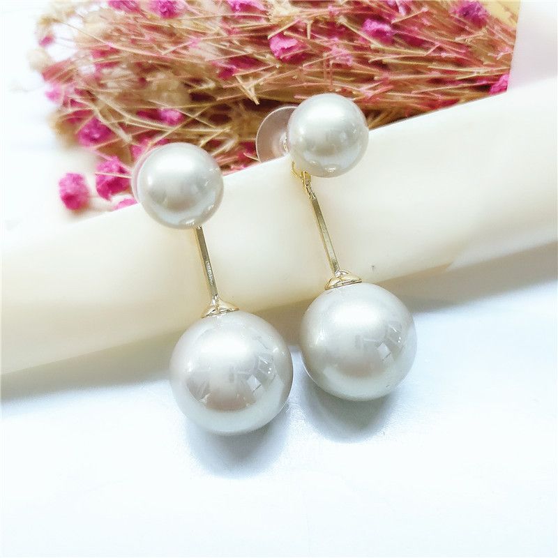 Boucles D&#39;oreilles De Perles Géométriques De Mode En Gros