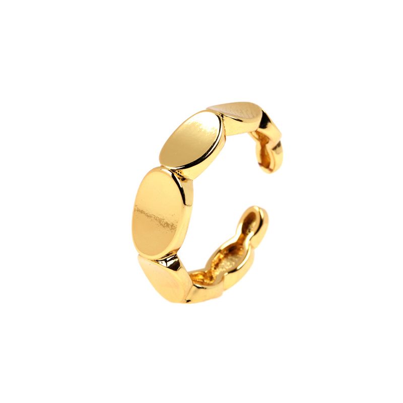 Fashion Golden Stitching Open Ring Wholesale
