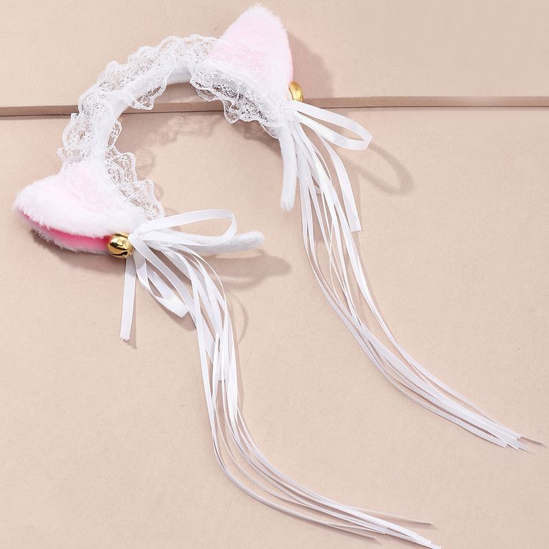 Mode Neue Einfache Stil Katzenohr Fransen Glocke Stirnband