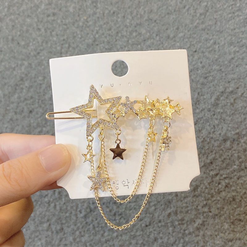 Korean Style Tassel Star Hairpin Wholesale