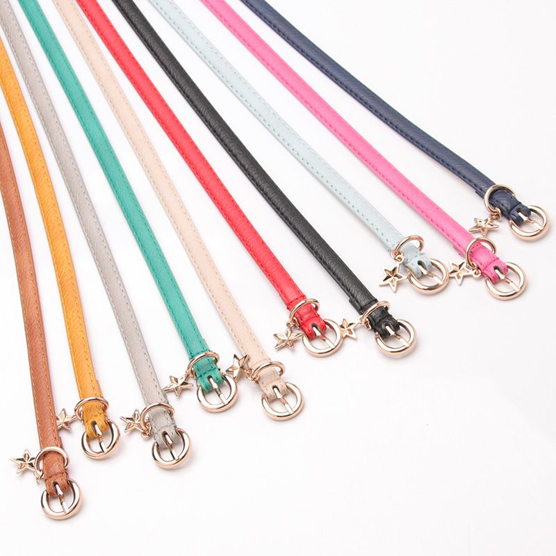 Fashion Five-pointed Star Decoration Thin Belt Wholesale